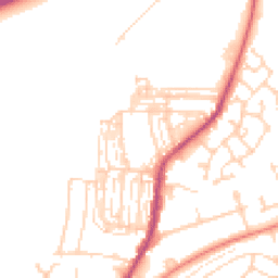 Daytime road noise heatmap for DN12 1BA
