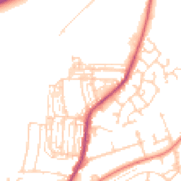 Daytime road noise heatmap for DN12 1BE