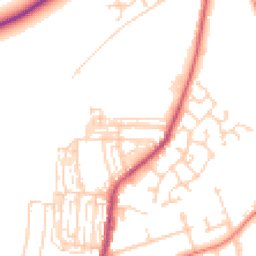 Daytime road noise heatmap for DN12 1BP