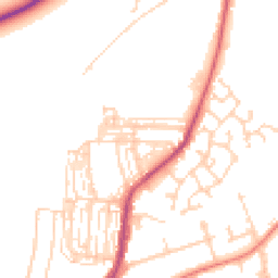 Daytime road noise heatmap for DN12 1BQ