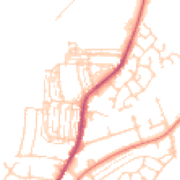 Daytime road noise heatmap for DN12 1BU