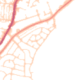 Daytime road noise heatmap for DN12 1DF