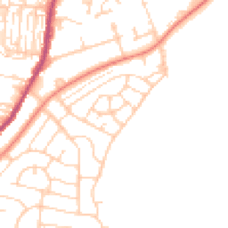 Daytime road noise heatmap for DN12 1DG