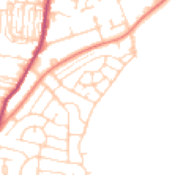 Daytime road noise heatmap for DN12 1DQ