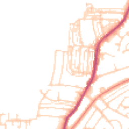 Daytime road noise heatmap for DN12 1DS