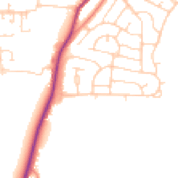 Daytime road noise heatmap for DN12 1HL