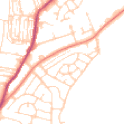Daytime road noise heatmap for DN12 1JU