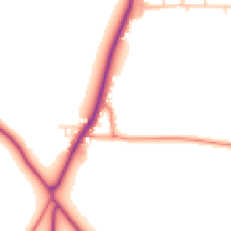 Daytime road noise heatmap for DN12 1PU