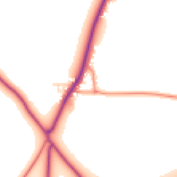 Daytime road noise heatmap for DN12 1QA