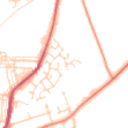 Daytime road noise heatmap for DN12 1SD