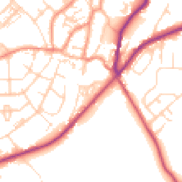 Daytime road noise heatmap for DN12 2EE