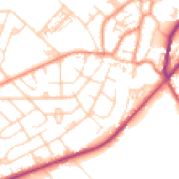Daytime road noise heatmap for DN12 2EJ