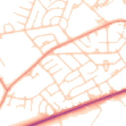 Daytime road noise heatmap for DN12 2HG