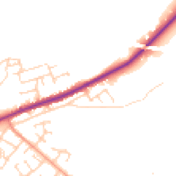 Daytime road noise heatmap for DN12 3BN