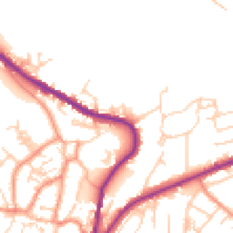 Daytime road noise heatmap for DN12 3EA