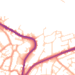 Daytime road noise heatmap for DN12 3EE