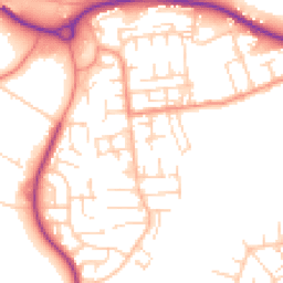 Daytime road noise heatmap for DN12 4AS