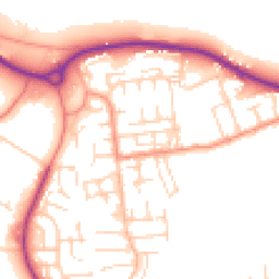 Daytime road noise heatmap for DN12 4BA