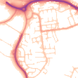 Daytime road noise heatmap for DN12 4BZ