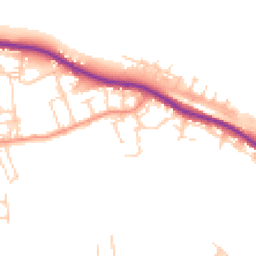 Daytime road noise heatmap for DN12 4EW