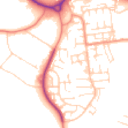 Daytime road noise heatmap for DN12 4JG