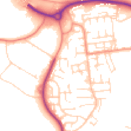 Daytime road noise heatmap for DN12 4LT