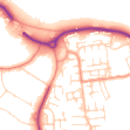 Daytime road noise heatmap for DN12 4LU