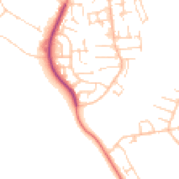 Daytime road noise heatmap for DN12 4NG