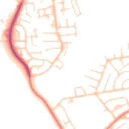 Daytime road noise heatmap for DN12 4SA