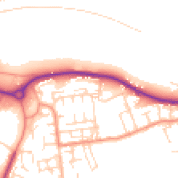 Daytime road noise heatmap for DN12 4TQ