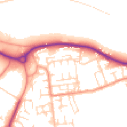 Daytime road noise heatmap for DN12 4UB