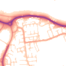 Daytime road noise heatmap for DN12 4UH