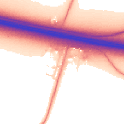 Daytime road noise heatmap for DN14 0AU