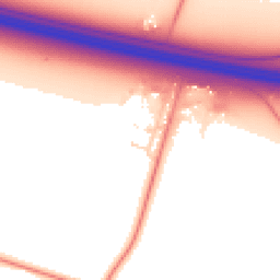 Daytime road noise heatmap for DN14 0AY