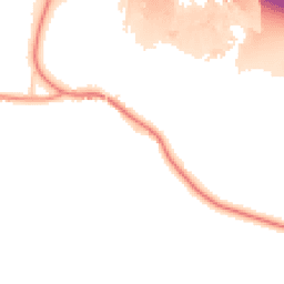 Daytime road noise heatmap for DN14 0BB