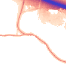 Daytime road noise heatmap for DN14 0BD