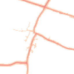 Daytime road noise heatmap for DN14 0BF