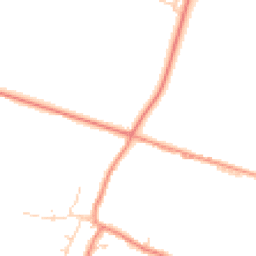 Daytime road noise heatmap for DN14 0DS
