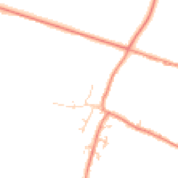 Daytime road noise heatmap for DN14 0EZ