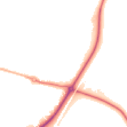 Night-time road noise heatmap for DN14 0FU