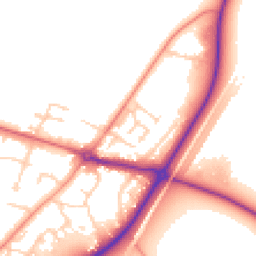 Daytime road noise heatmap for DN14 0FX