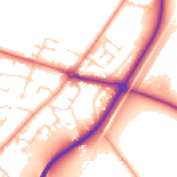 Daytime road noise heatmap for DN14 0GB