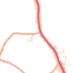 Daytime road noise heatmap for DN14 0GN