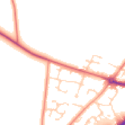 Daytime road noise heatmap for DN14 0GT