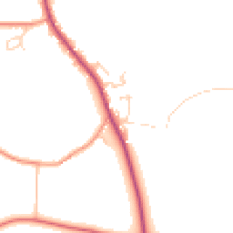 Daytime road noise heatmap for DN14 0GX