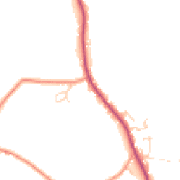 Daytime road noise heatmap for DN14 0GZ