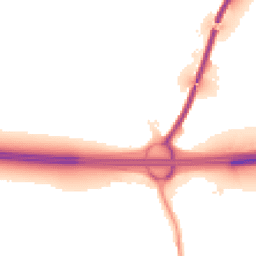 Night-time road noise heatmap for DN14 0HN