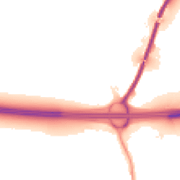 Night-time road noise heatmap for DN14 0HP