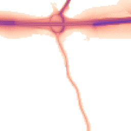 Night-time road noise heatmap for DN14 0HT