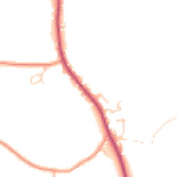 Daytime road noise heatmap for DN14 0JB